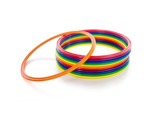 Gimnastični obroč za telovadbo ESSE ploščat pvc 40 cm