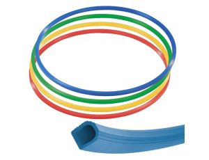 Gimnastični obroč za telovadbo oglat pvc 70 cm