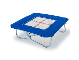 Mini Trampolin Eurotramp 125x125 cm, vzmeti, mreža
