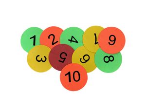 Otroške talne oznake Esse krog, set 1-10