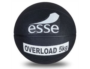 Žoga medicinka Esse 5 kg, guma, premer 22 cm