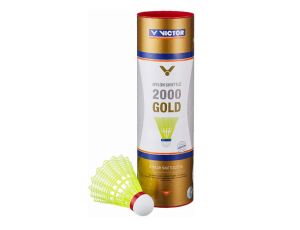 Žogice za badminton VICTOR 2000 Gold - set 6 kosov