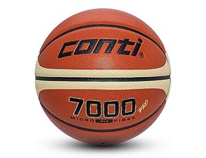 Žoga za košarko PU CONTI 7000 FIBA approved, velikost 7