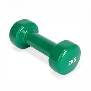 Ročna utež vinyl dumbbell 2 kg