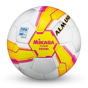 Žoga za mali nogomet Futsal Mikasa FS450B-YP-FIFA