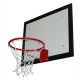 Mini tabla za košarko za letvenik - z obročem in mrežico